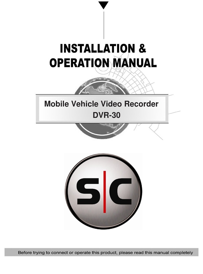 Super Circuits DVR-30 Installation & operation manual