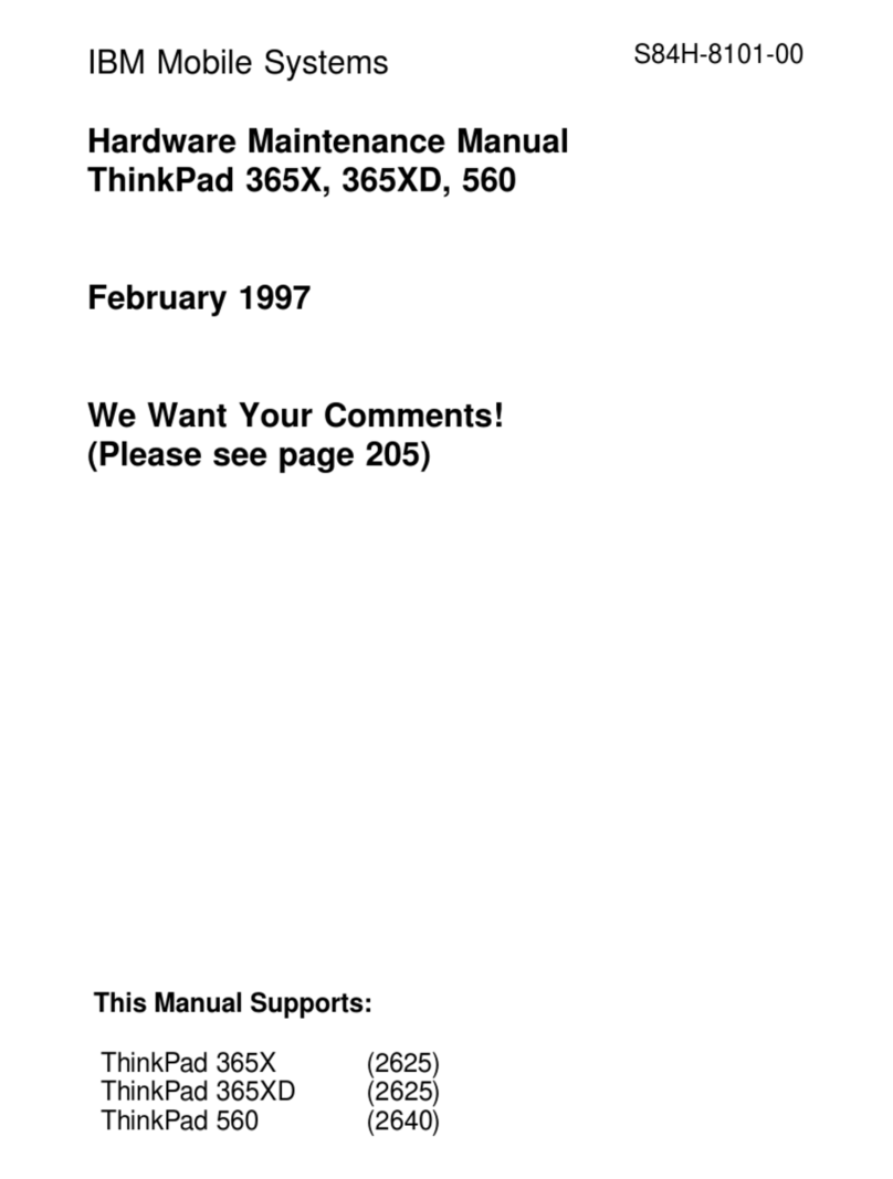 IBM 365xX Owner's manual