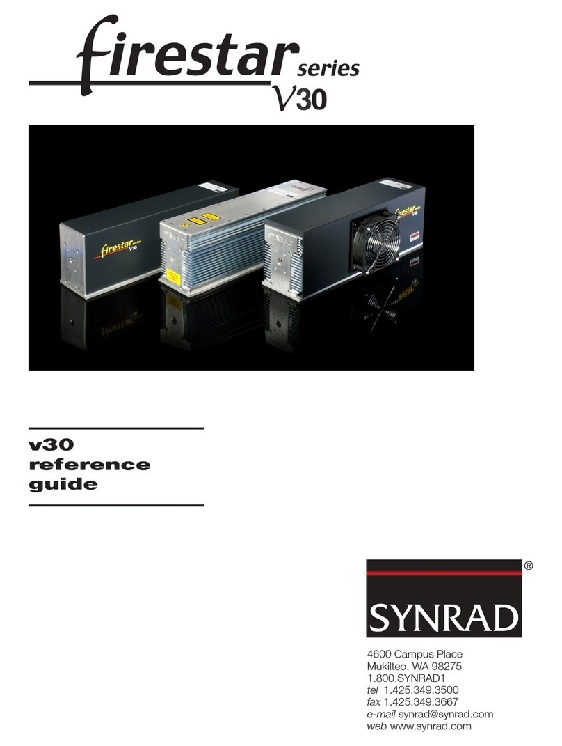 Synrad Firestar V30 reference guide