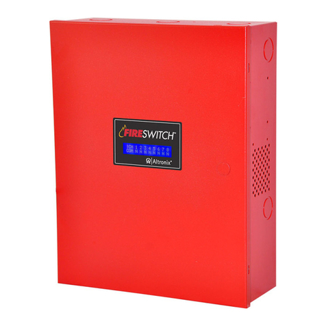 Altronix FireSwitch108 User manual