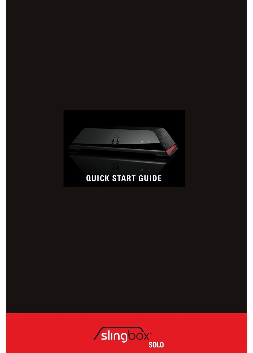 Slingbox Solo User manual