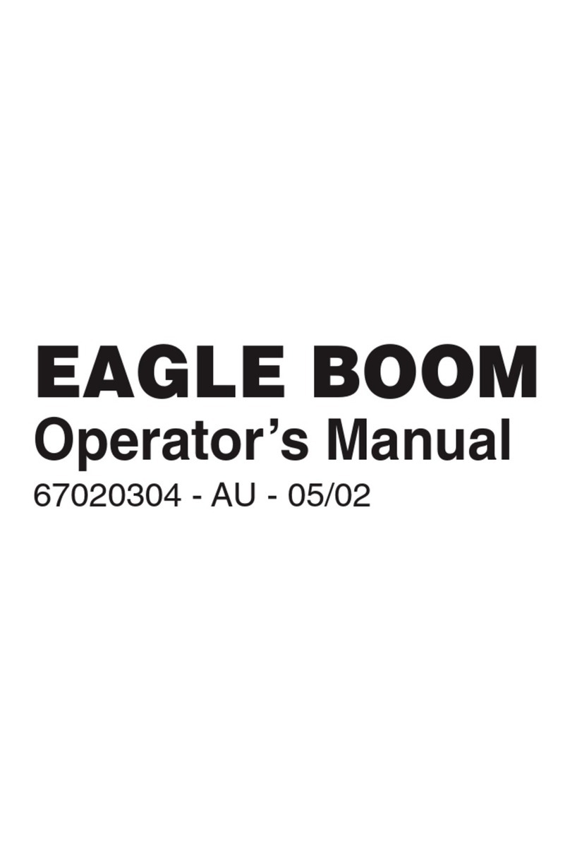Hardi Eagle Boom User manual