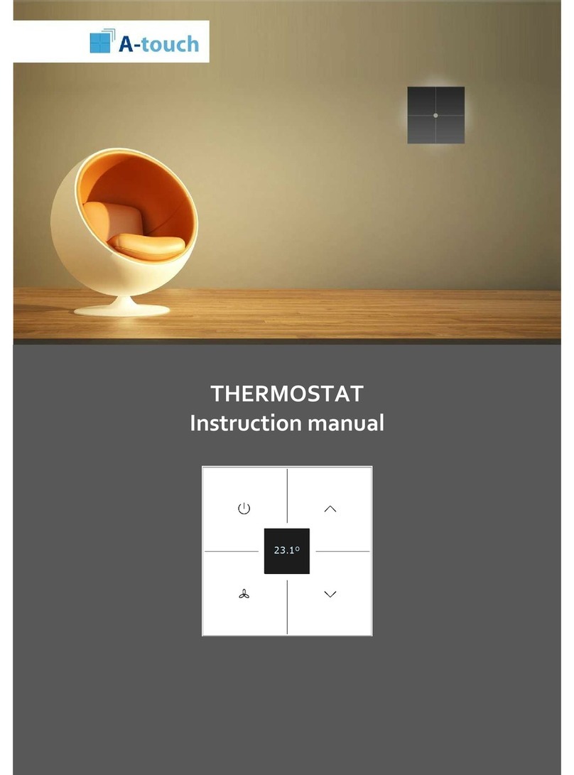 A-TOUCH W-Thermo instruction manual