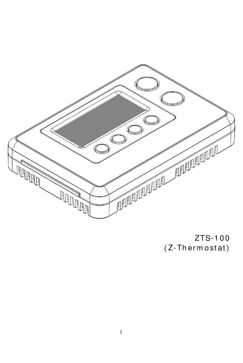 Remotec Z-Thermostat ZTS-100 User manual
