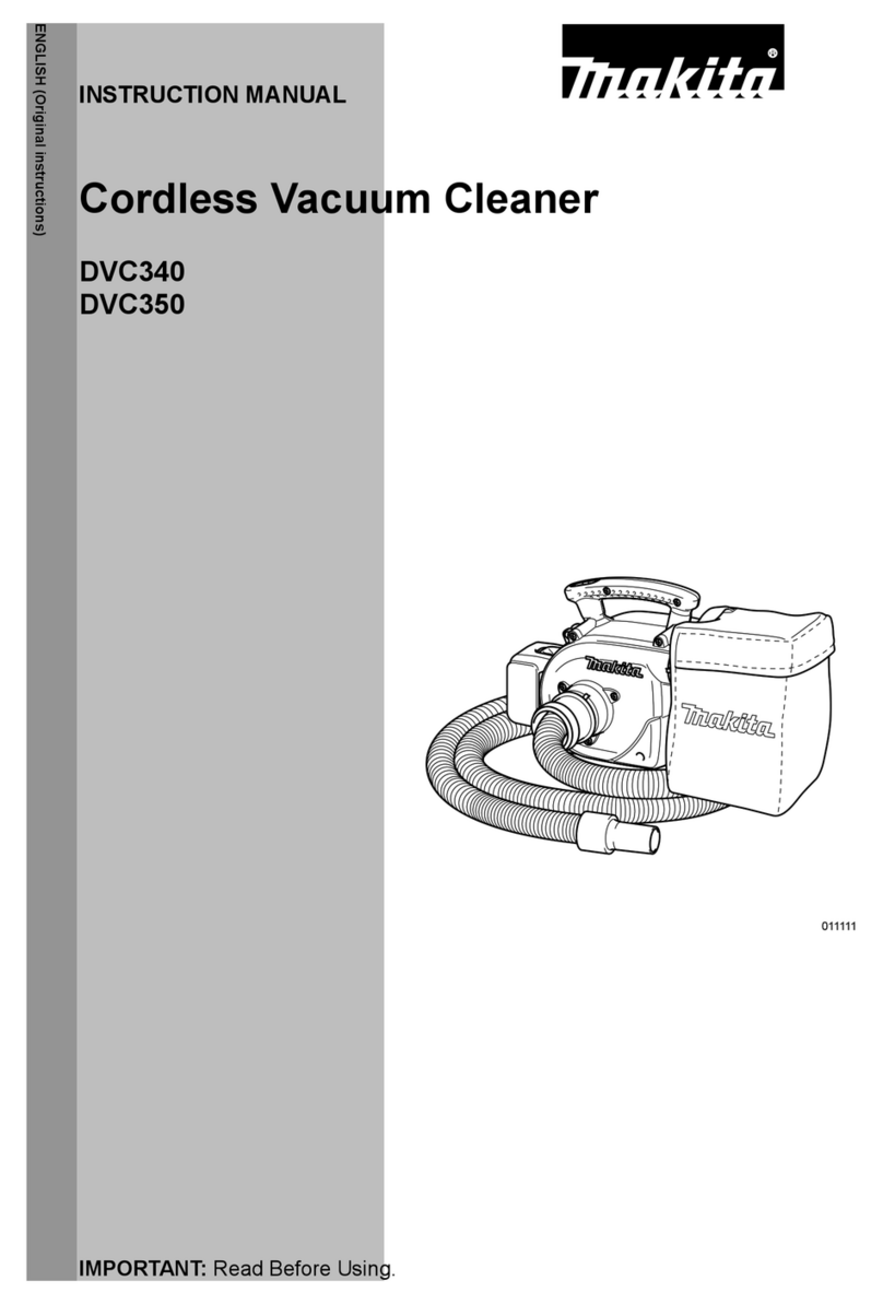 Makita DVC340 instruction manual