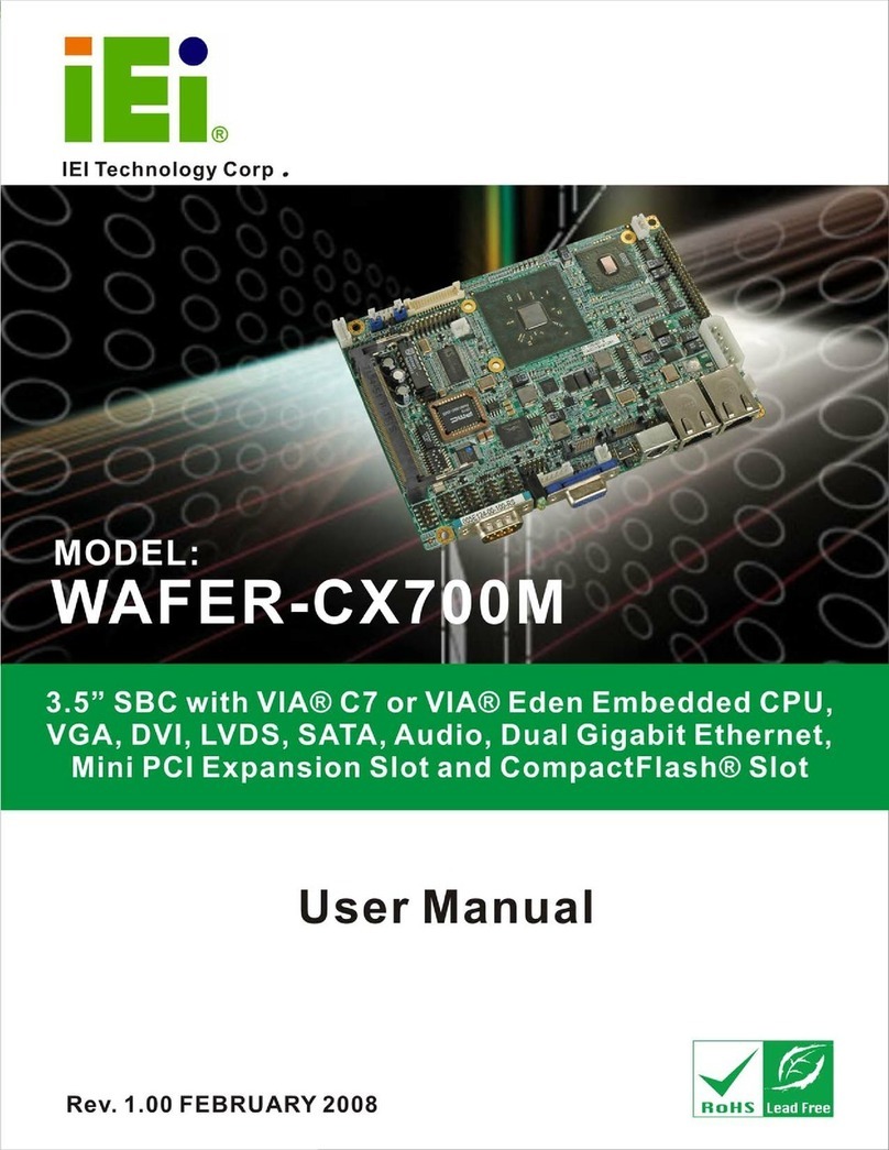 IEI Technology Wafer-CX700m user manual
