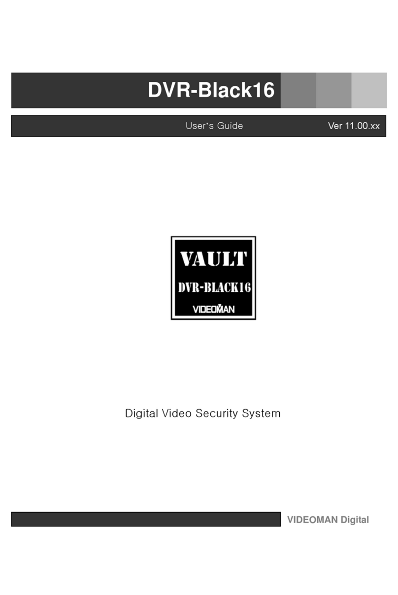 VIDEOMAN DVR-Black16 user guide
