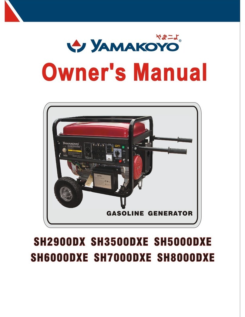 Yamakoyo SH2900DX User manual