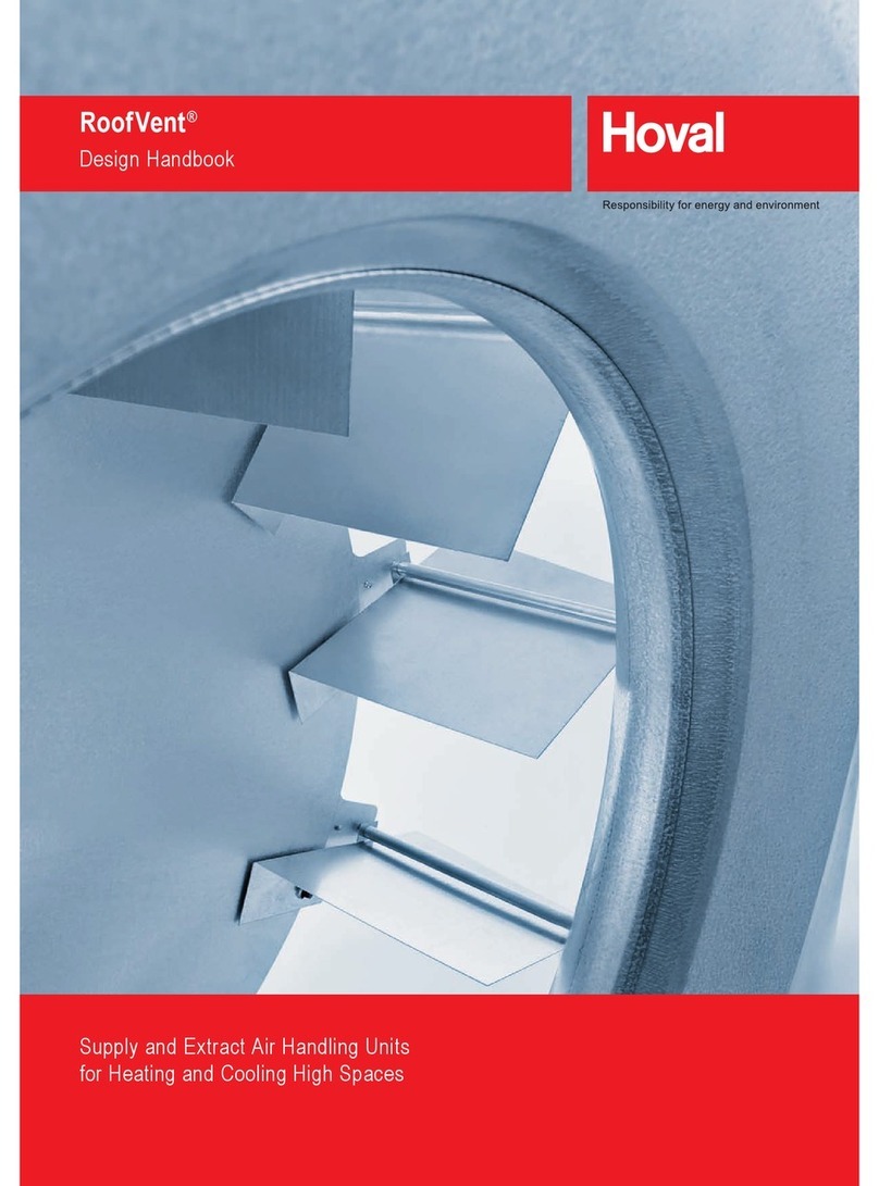 Hoval RoofVent LHW-6 Design handbook