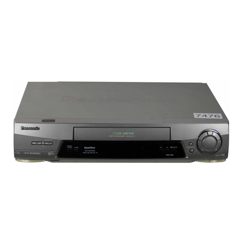 Panasonic NV-FJ615 Series User manual