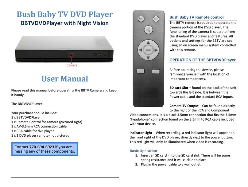 BushBaby BBTVDVDPlayer user manual
