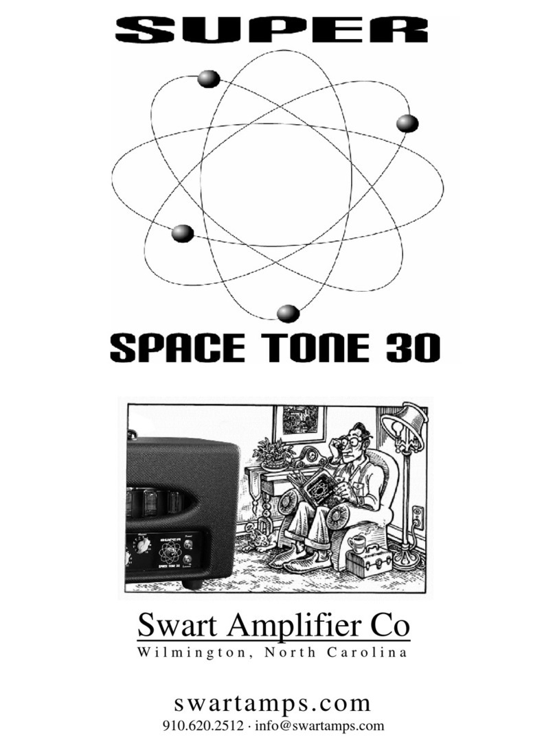 Swart Space Tone 30 user manual