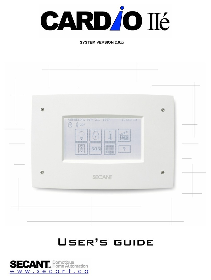 Secant Cardio IIe user guide