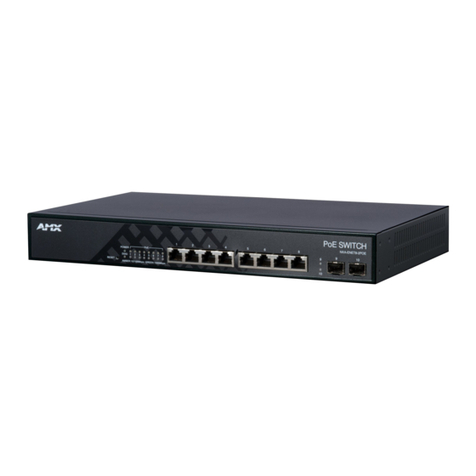 AMX NXA-ENET8-2POE Parts list manual