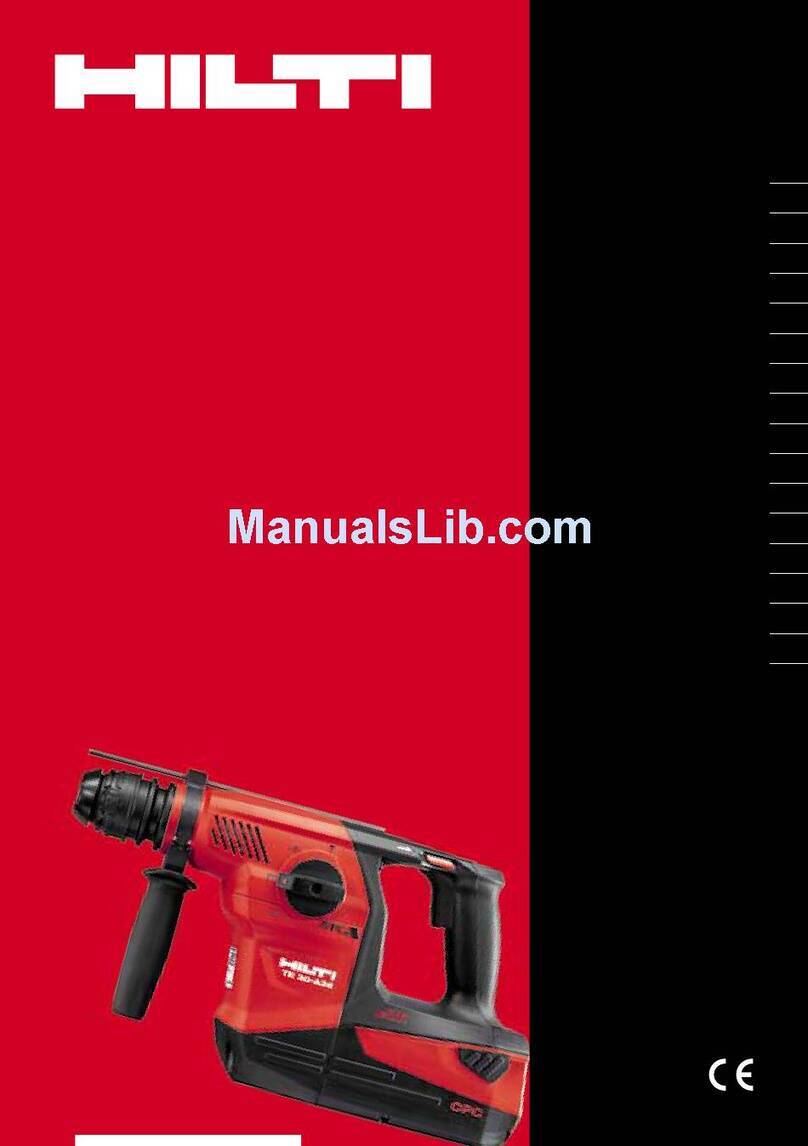 Hilti TE 30-A36 User manual