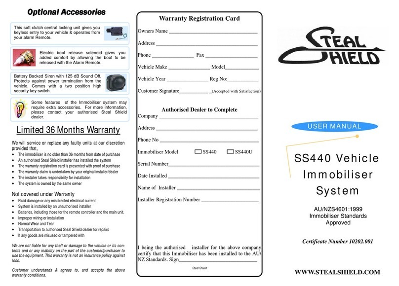 Seteal Shield SS440 user manual