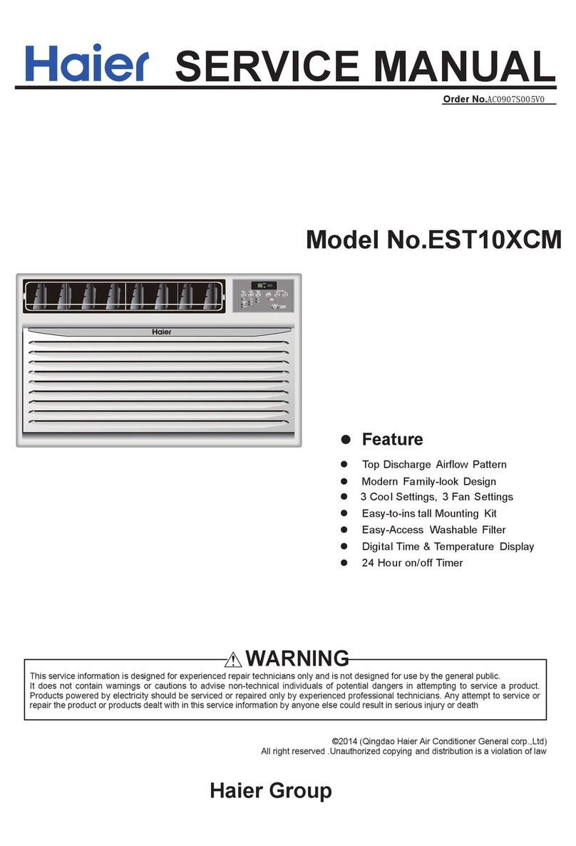 Haier EST10XCM User manual