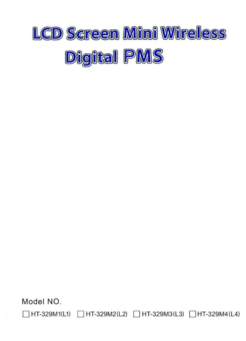 PMS HT329M1 operating instructions