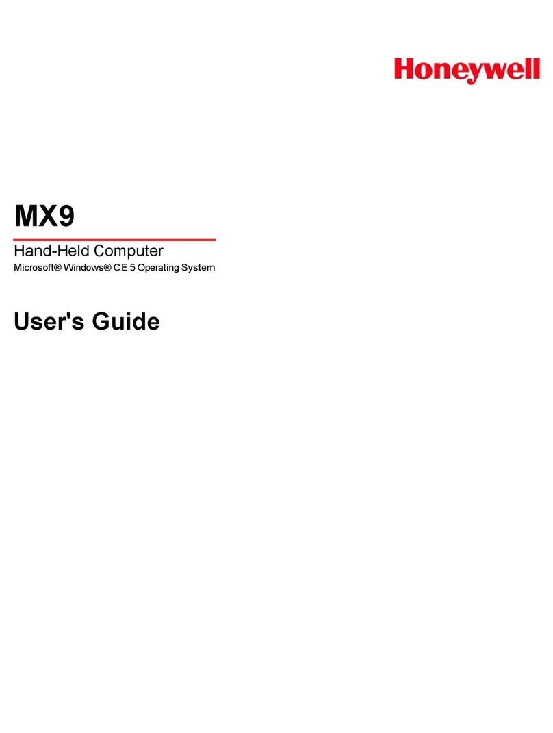 Honeywell MX9 user guide