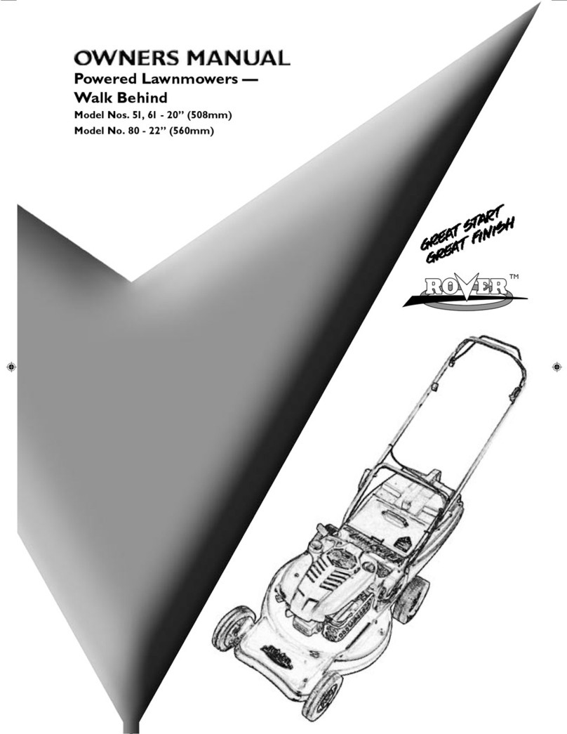 Rover 80 - 22" (560mm) User manual Rover 80 - 22" (560mm) User manual