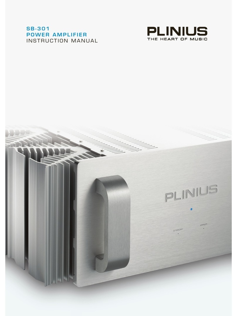 Plinius SB-301 User manual