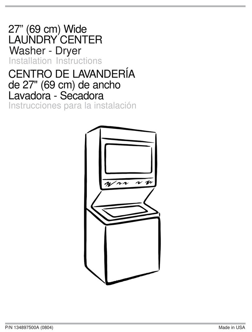 Frigidaire 27 User manual