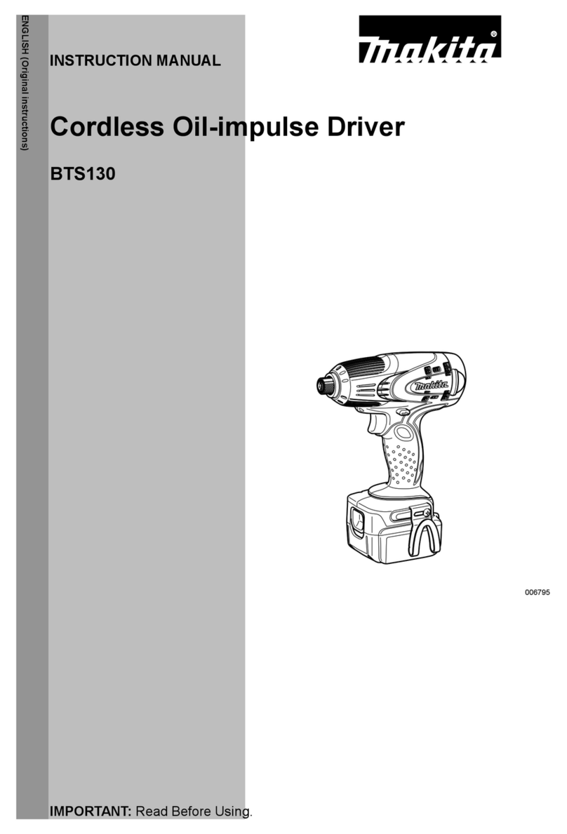 Makita BTS130 instruction manual