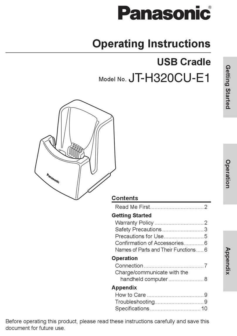 Panasonic JT-H320CU-E1 User manual