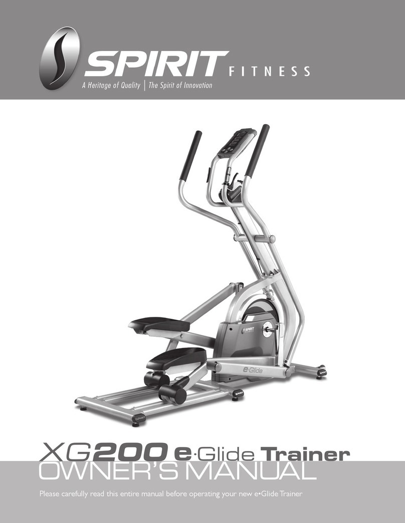 Spirit XG200e owner's manual
