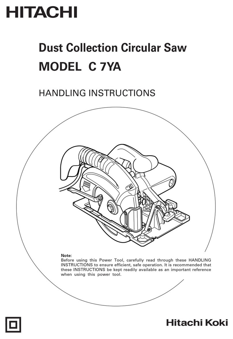 Hitachi C 7YA User manual