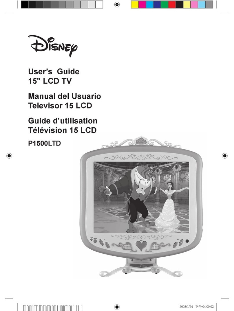 Disney P1500LTD User manual