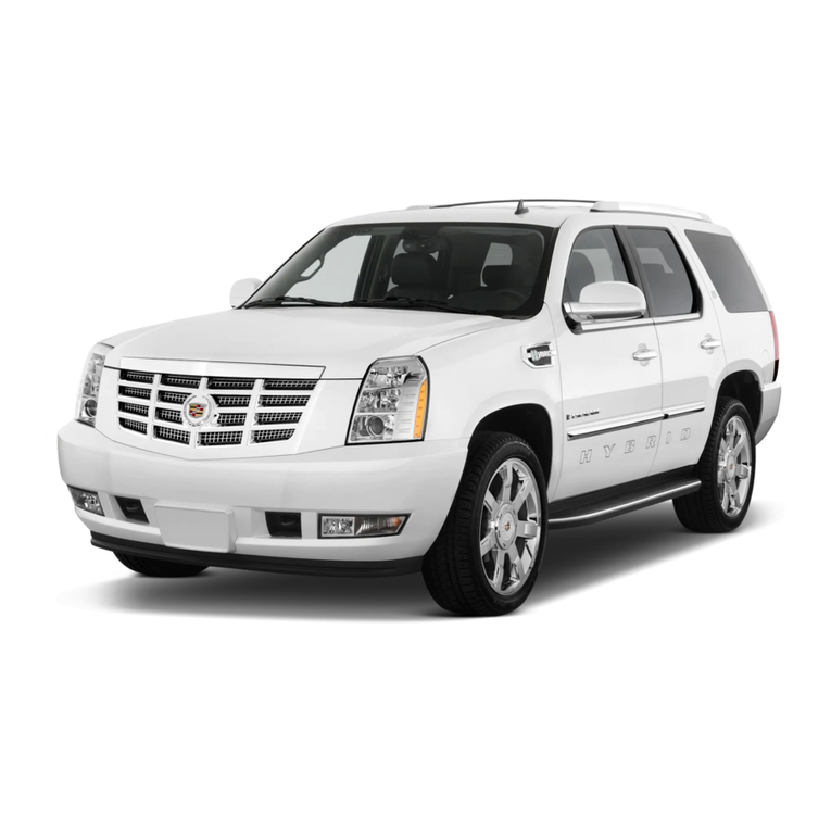 Cadillac Escalade User manual