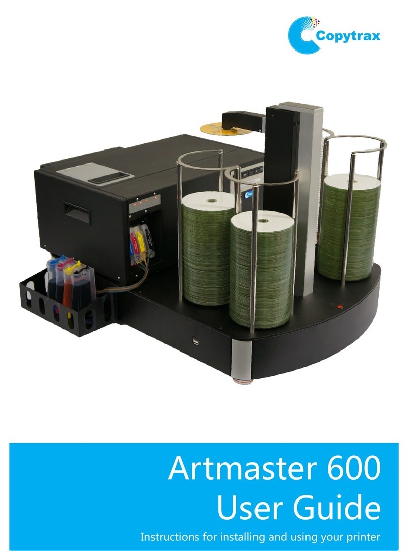 Copytrax Artmaster 600 User manual