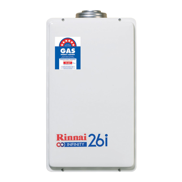 Rinnai INFINITY 26i User manual