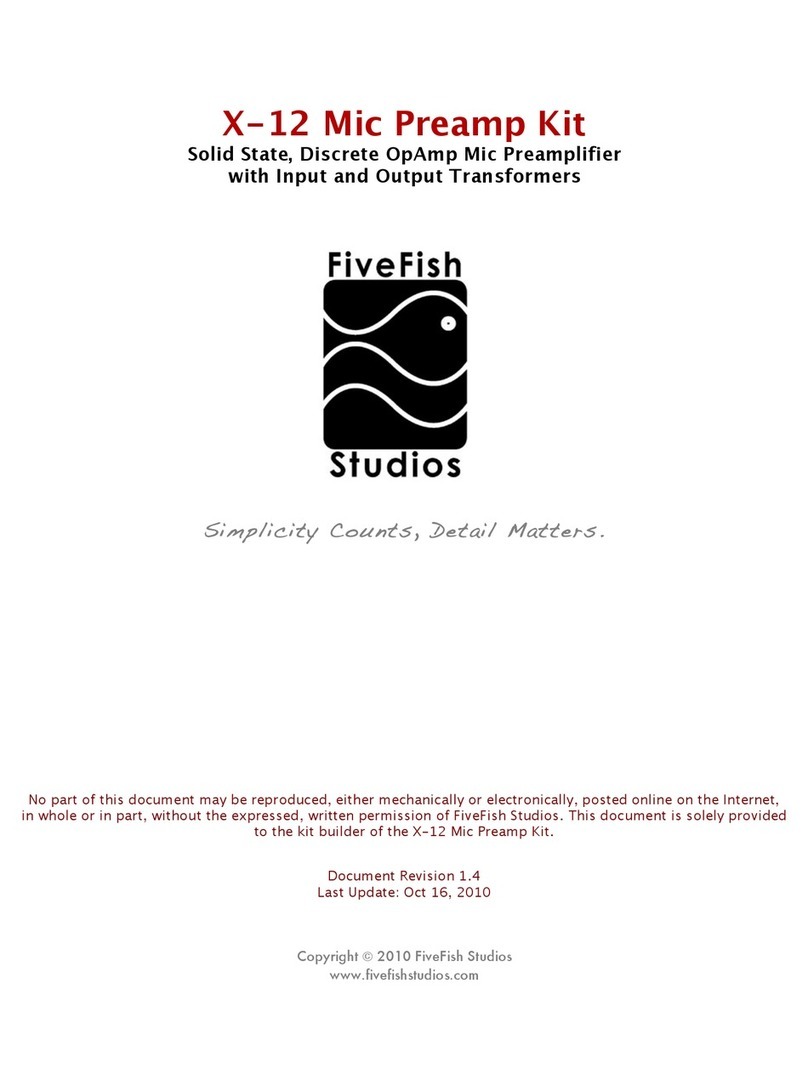 FiveFish X-12 user manual