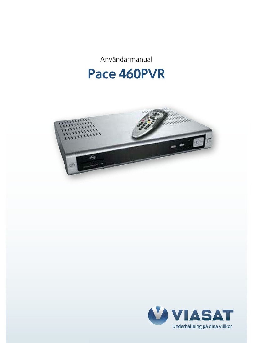 ViaSat Pace 460PVR user manual