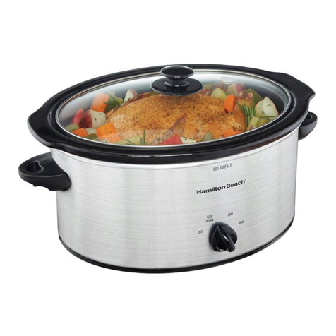 Hamilton Beach Double Dish User manual