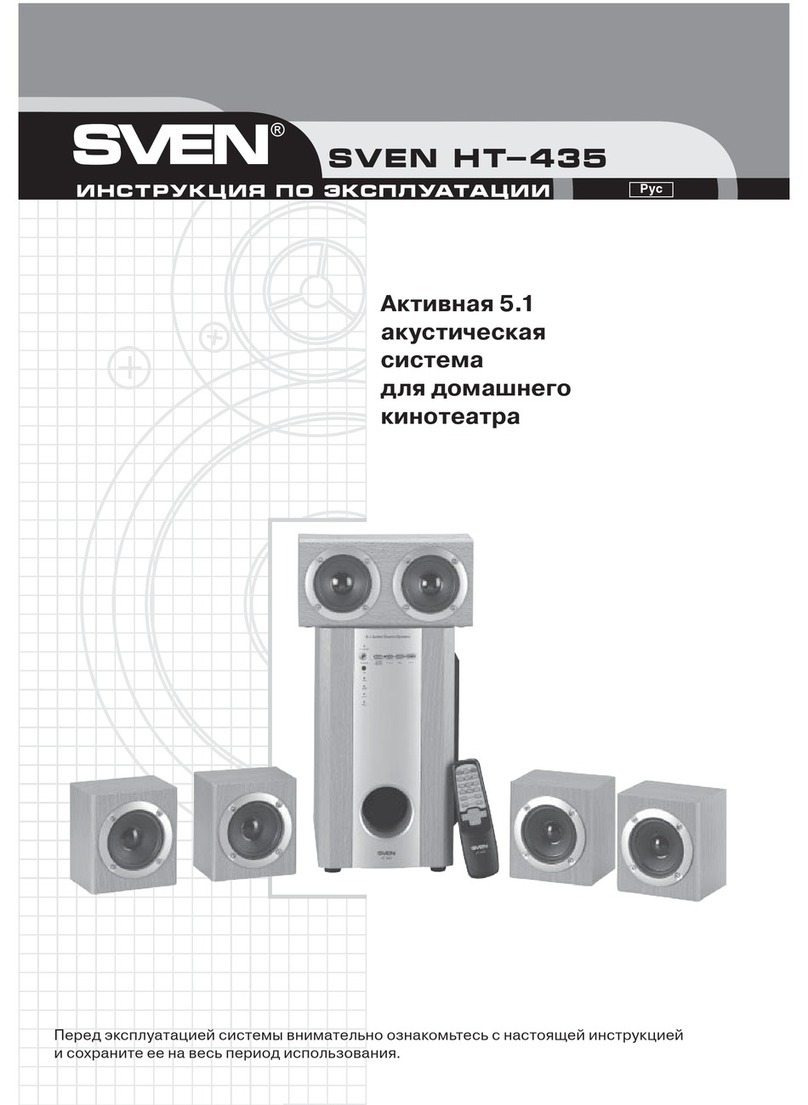 Sven HT-435 user manual
