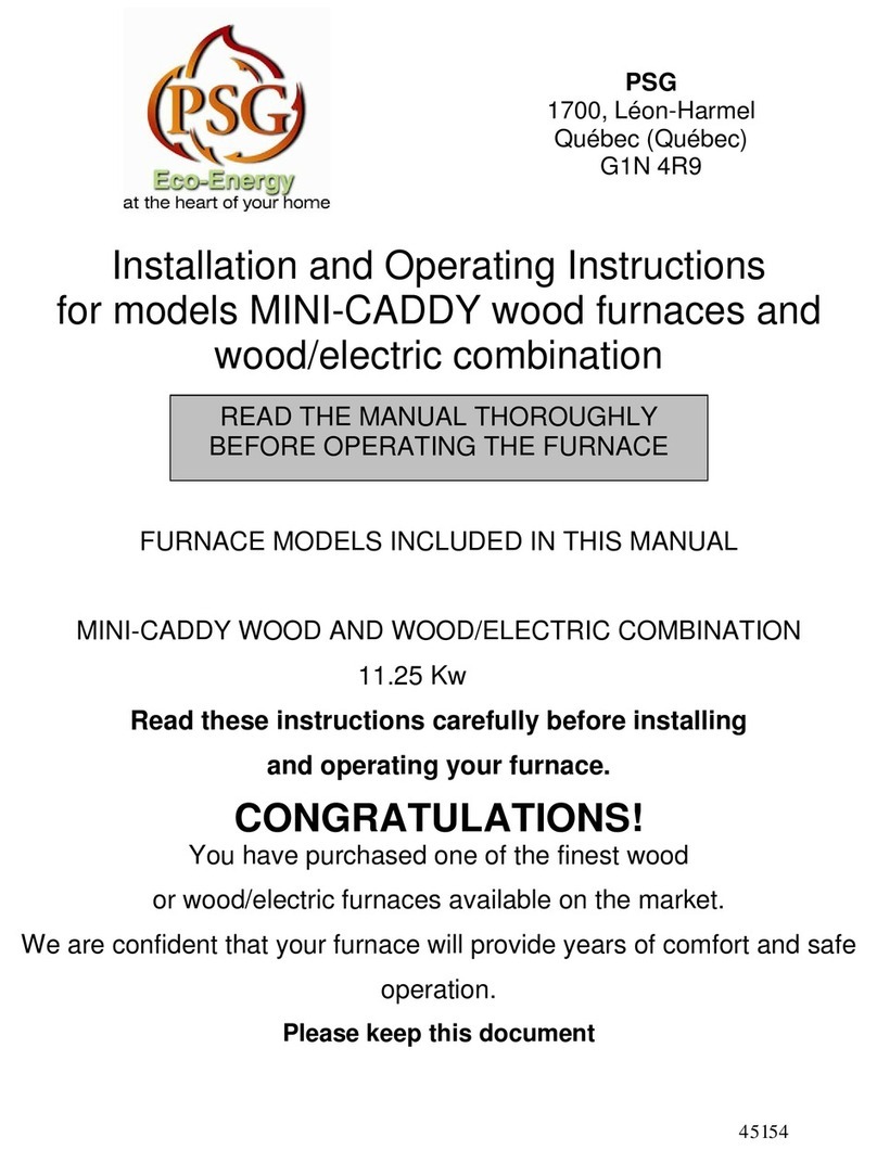 PSG MINI-CADDY Installation and operating instructions PSG MINI-CADDY Installation and operating instructions