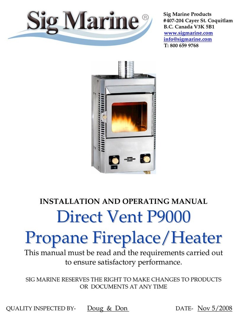 Sig Marine DVP9000 Installation and operating manual Sig Marine DVP9000 Installation and operating manual