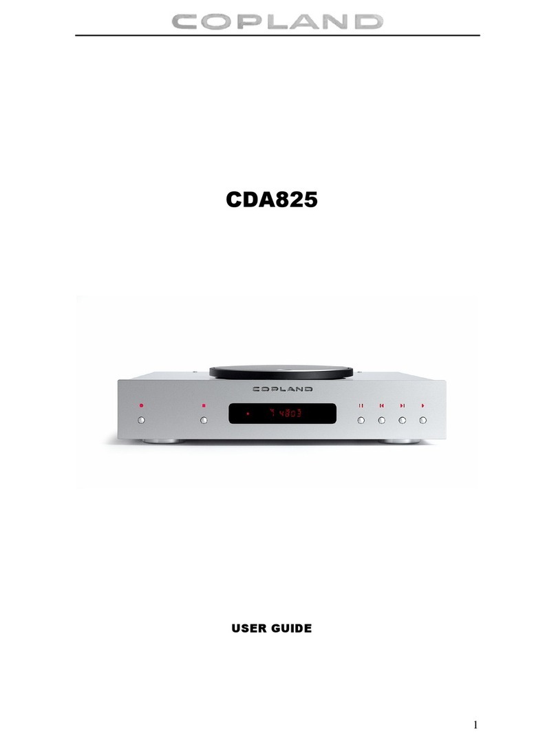 Copland CDA825 user guide