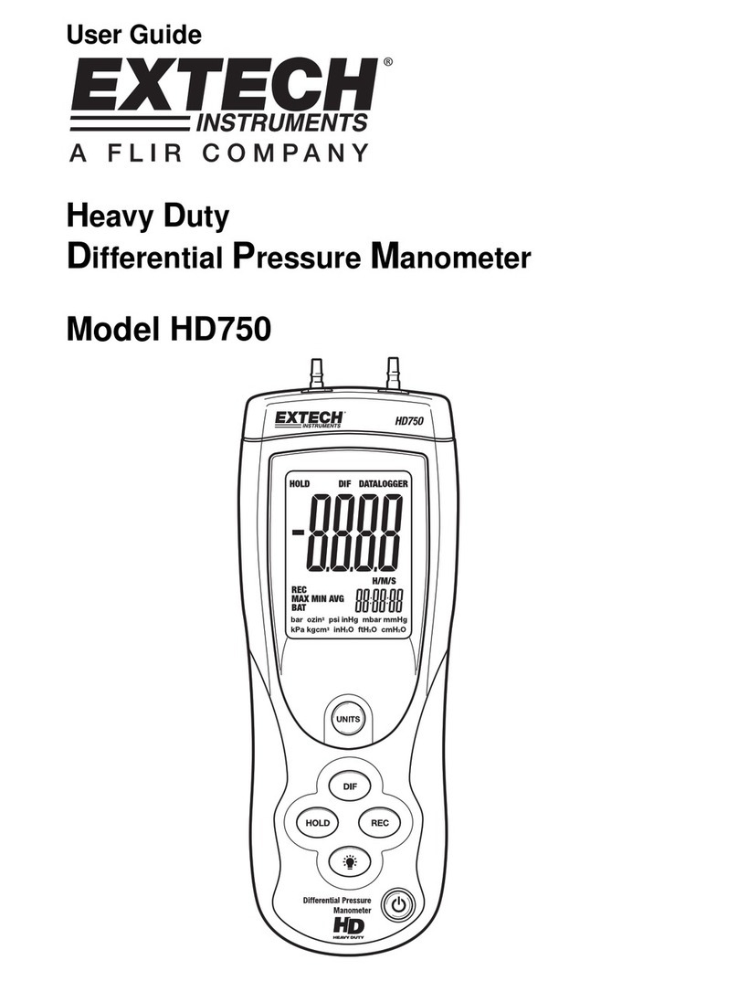 Extech Instruments HD750 User manual