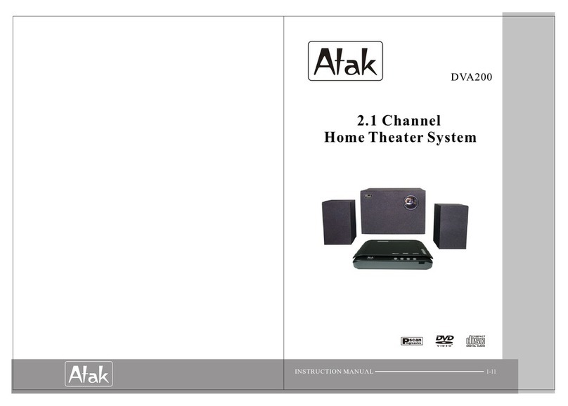 Atak DVA200 instruction manual