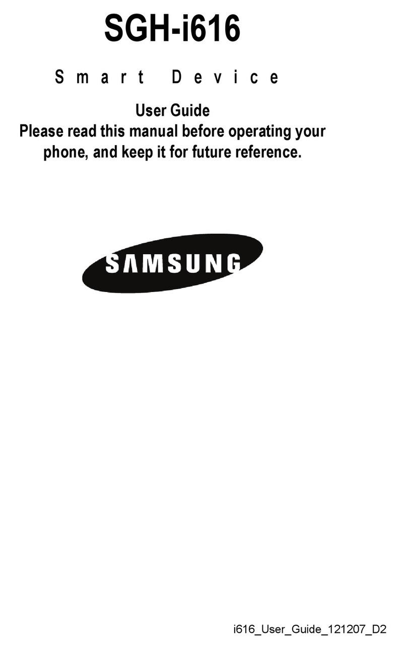Samsung SGH-i616 User manual