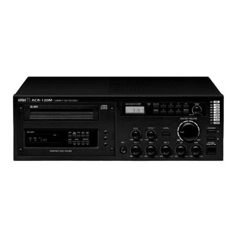 Inter-m ACR-120M User manual