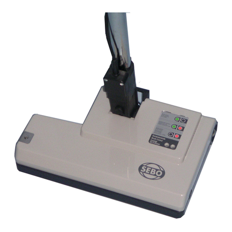 Sebo Power Head 350e instruction manual