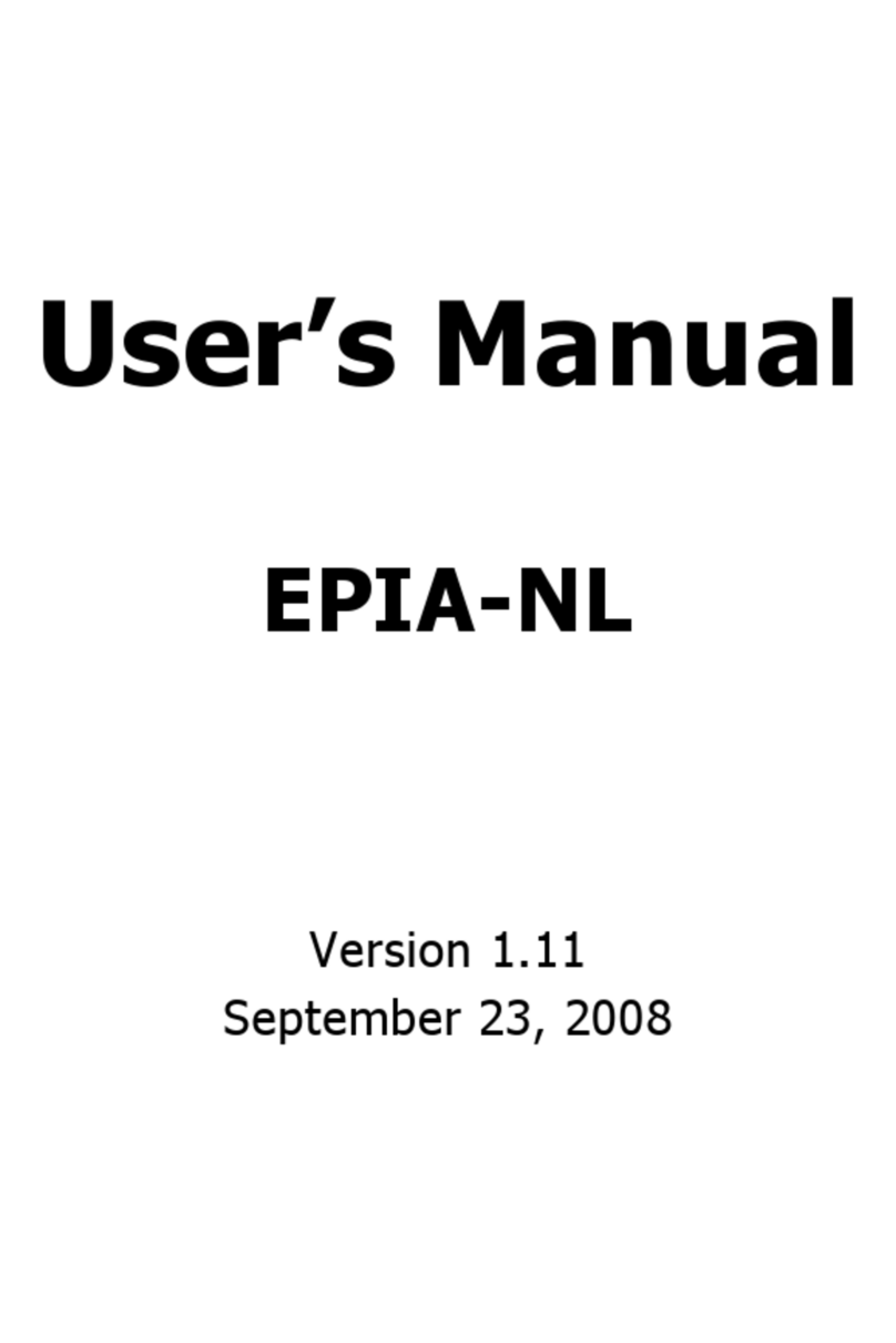 VIA Technologies EPIA-NL User manual