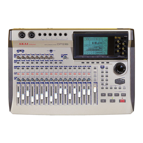 Akai DPS 16 Operator's manual