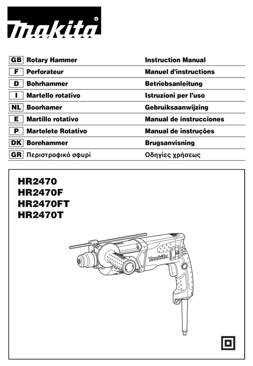 Makita HR2470 instruction manual
