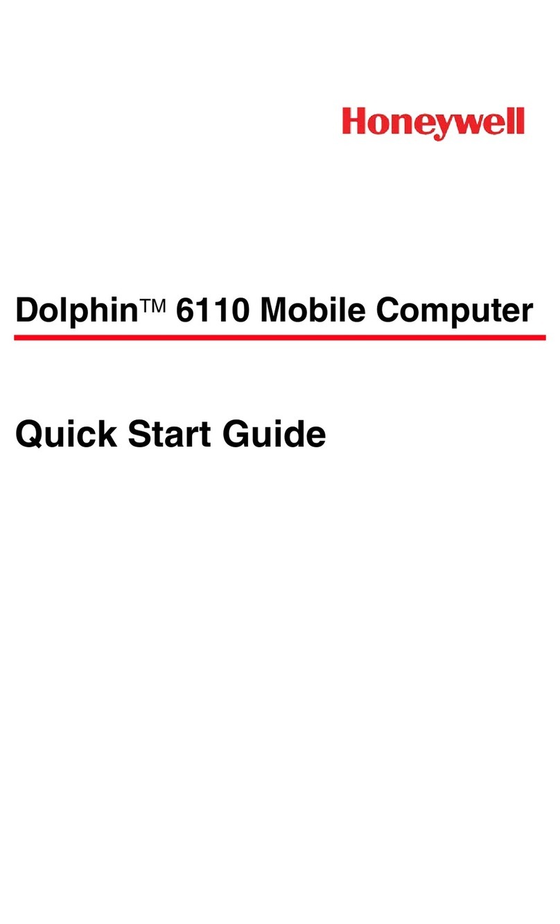 Honeywell Dolphin 6110 quick start guide